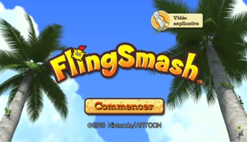 FlingSmash screen shot title